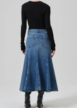 Riva Seamed Skirt