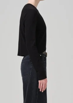 Sabine Cropped Long Sleeve