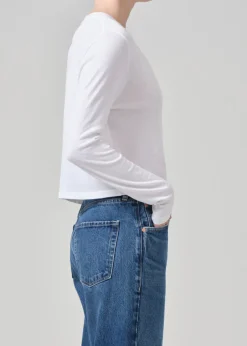 Sabine Cropped Long Sleeve